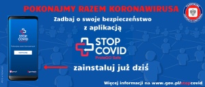 Aplikacja STOP COVID